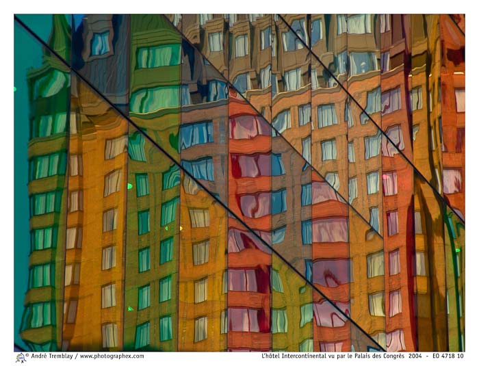 L'hôtel Intercontinental vu par le Palais des Congrès