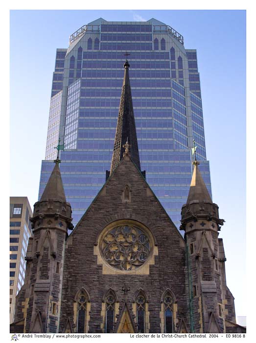 Le clocher de la Christ-Church Cathedral