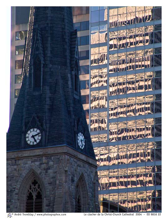 Le clocher de la Christ-Church Cathedral