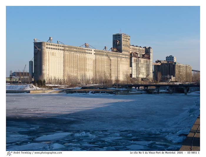 Le silo No 5 du Vieux-Port de Montréal