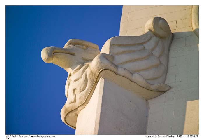 L'aigle de la Tour de l'Horloge