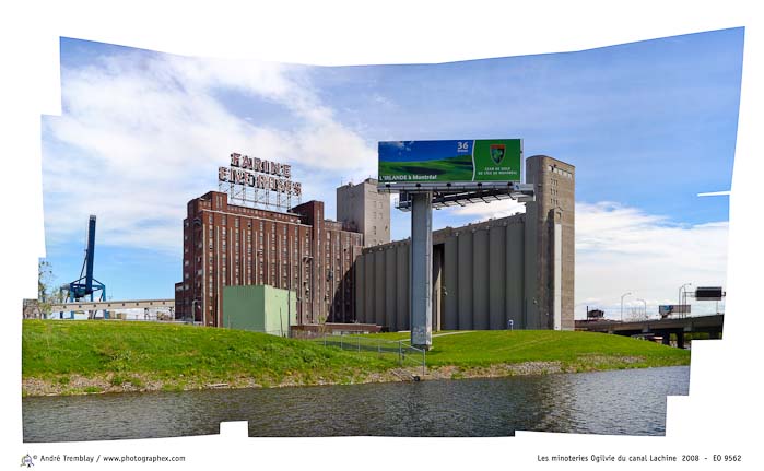 Les minoteries Ogilvie du canal Lachine