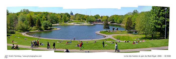 Le lac des Castors du parc du Mont-Royal