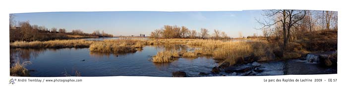 Le parc des Rapides de Lachine