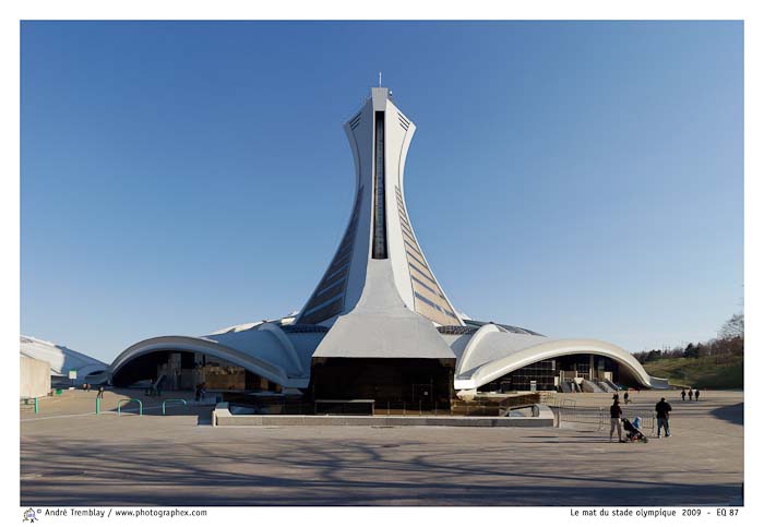 Le mat du stade olympique