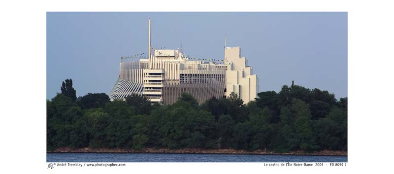 Le casino de l'Île Notre-Dame