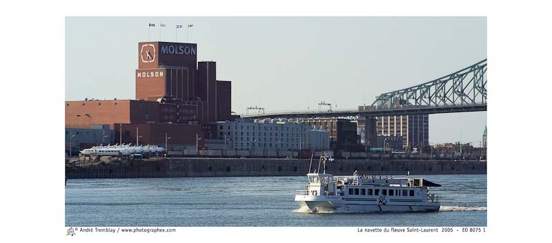 La navette du fleuve Saint-Laurent